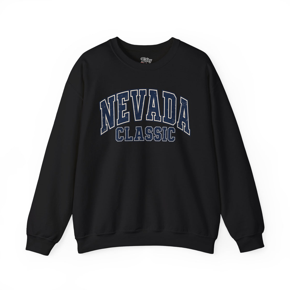 Nevada Classic Unisex Crewneck Sweatshirt State Name Graphic