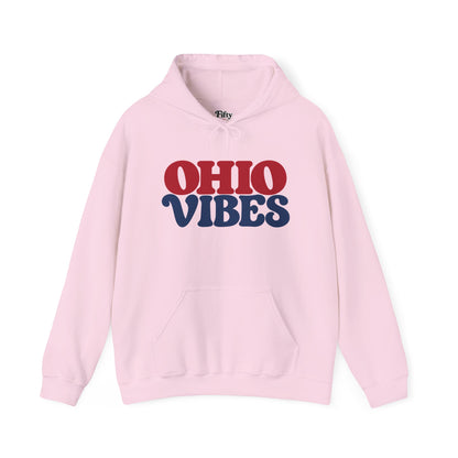 Ohio Vibes Unisex Hoodie State Name Graphic