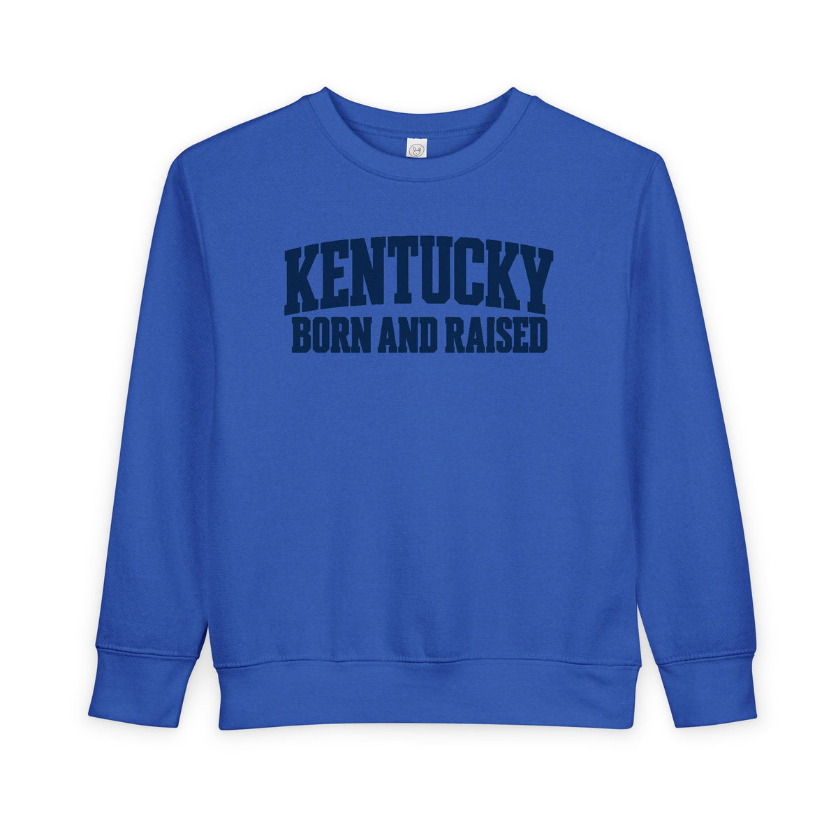 Kentucky Born and Raised  Modern Heritage Unisex Toddler Sweatshirt
