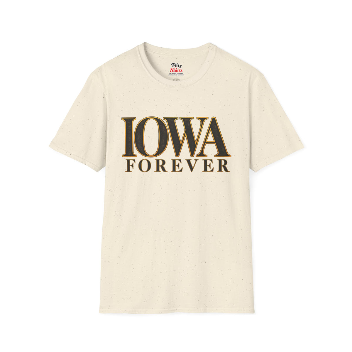 Iowa Forever Unisex Softstyle T Shirt State Name Graphic Tee