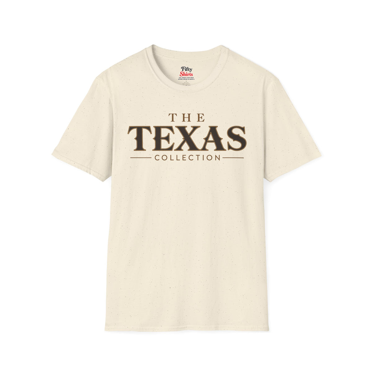 The Texas Collection Unisex Softstyle T Shirt State Name Graphic Tee