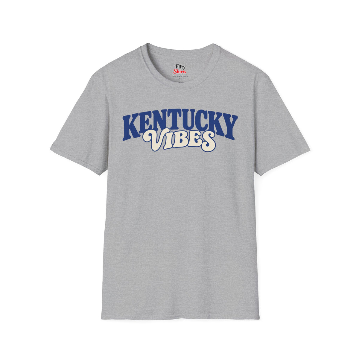 Kentucky Vibes Unisex Softstyle T Shirt State Name Graphic Tee