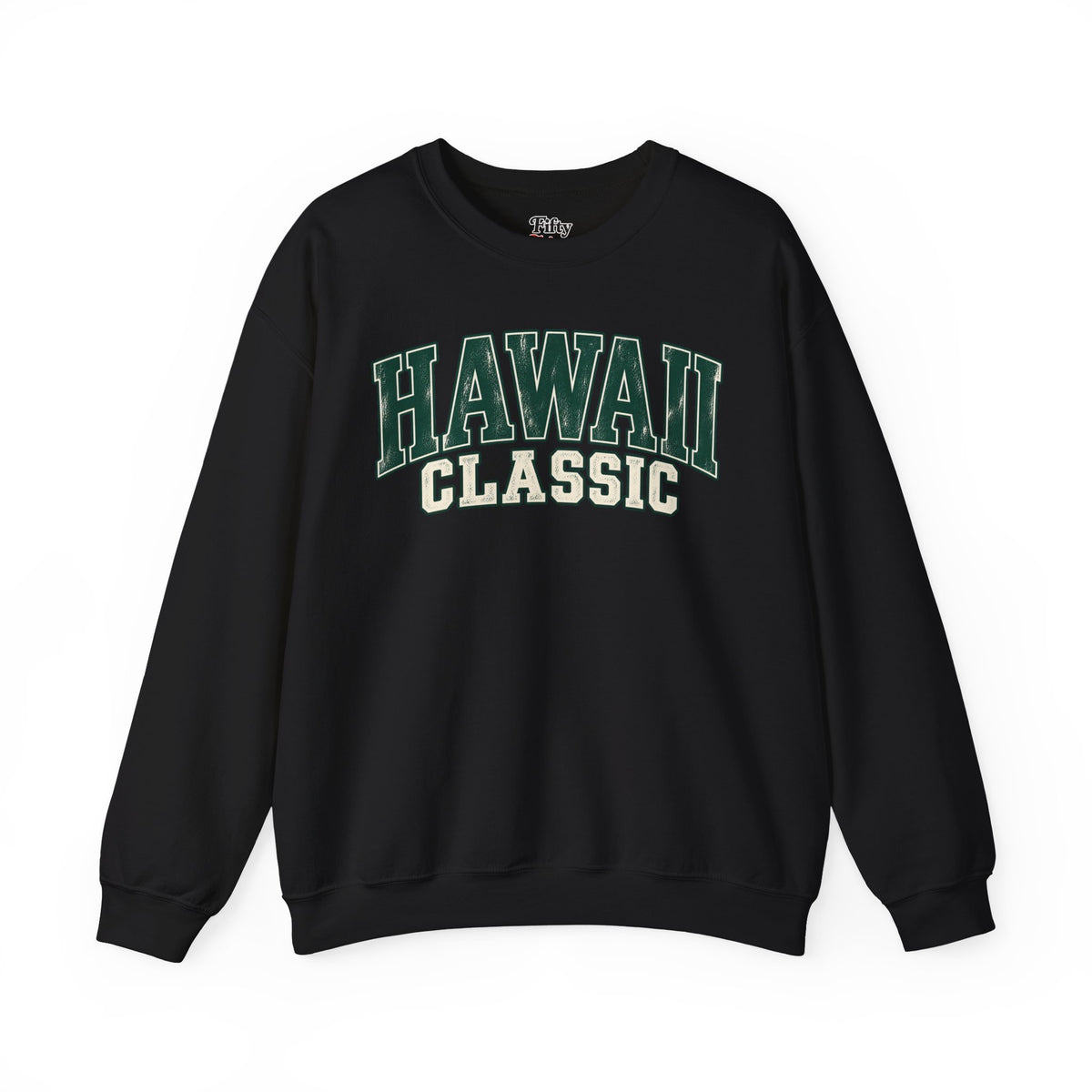 Hawaii Classic Unisex Crewneck Sweatshirt State Name Graphic