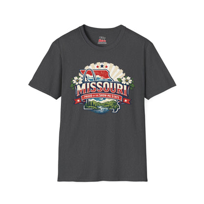 Missouri State Pride Unisex Softstyle T Shirt State Pride Graphic Tee Collections FS03