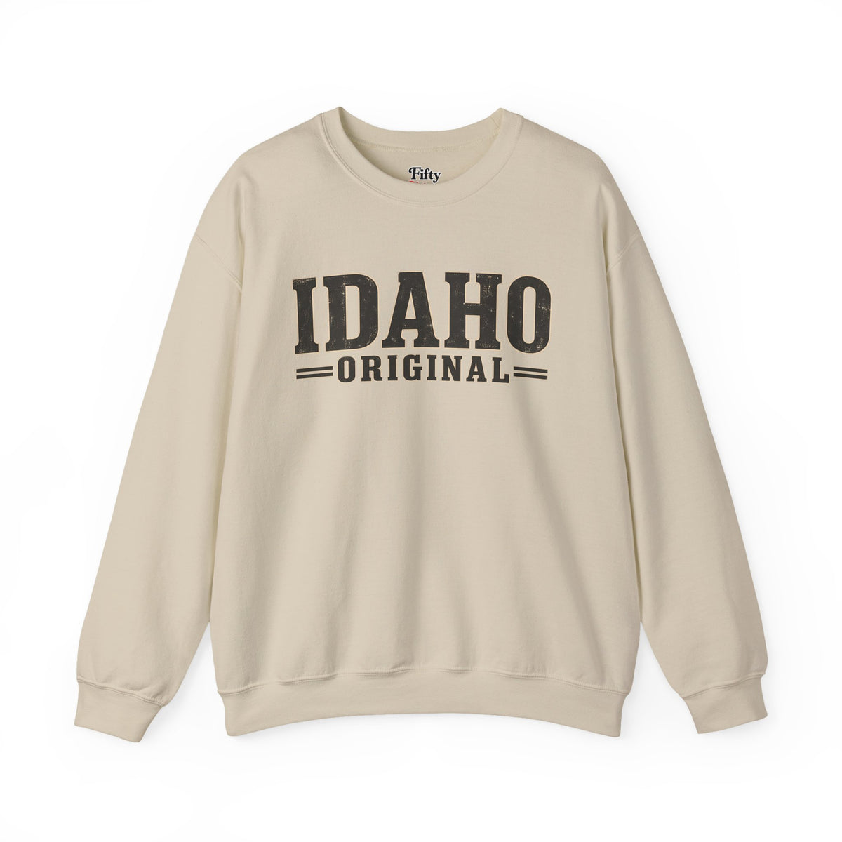 Idaho Original Unisex Crewneck Sweatshirt State Name Graphic