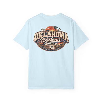 Oklahoma Weekend Club Unisex Comfort Color 1717 Streetwear Graphic Tee