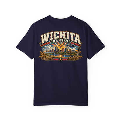 Wichita Kansas Unisex Comfort Color 1717 Streetwear Graphic Tee