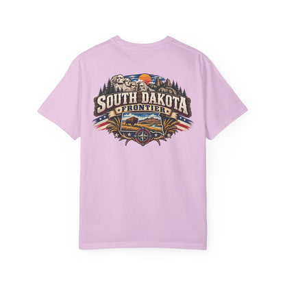 South Dakota Frontier Unisex Comfort Color 1717 Streetwear Graphic Tee