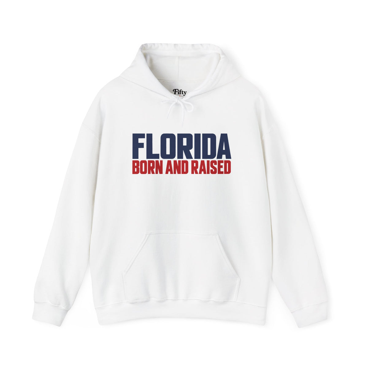 Florida Born and Raised Minimal Luxury Unisex Hoodie Graphic