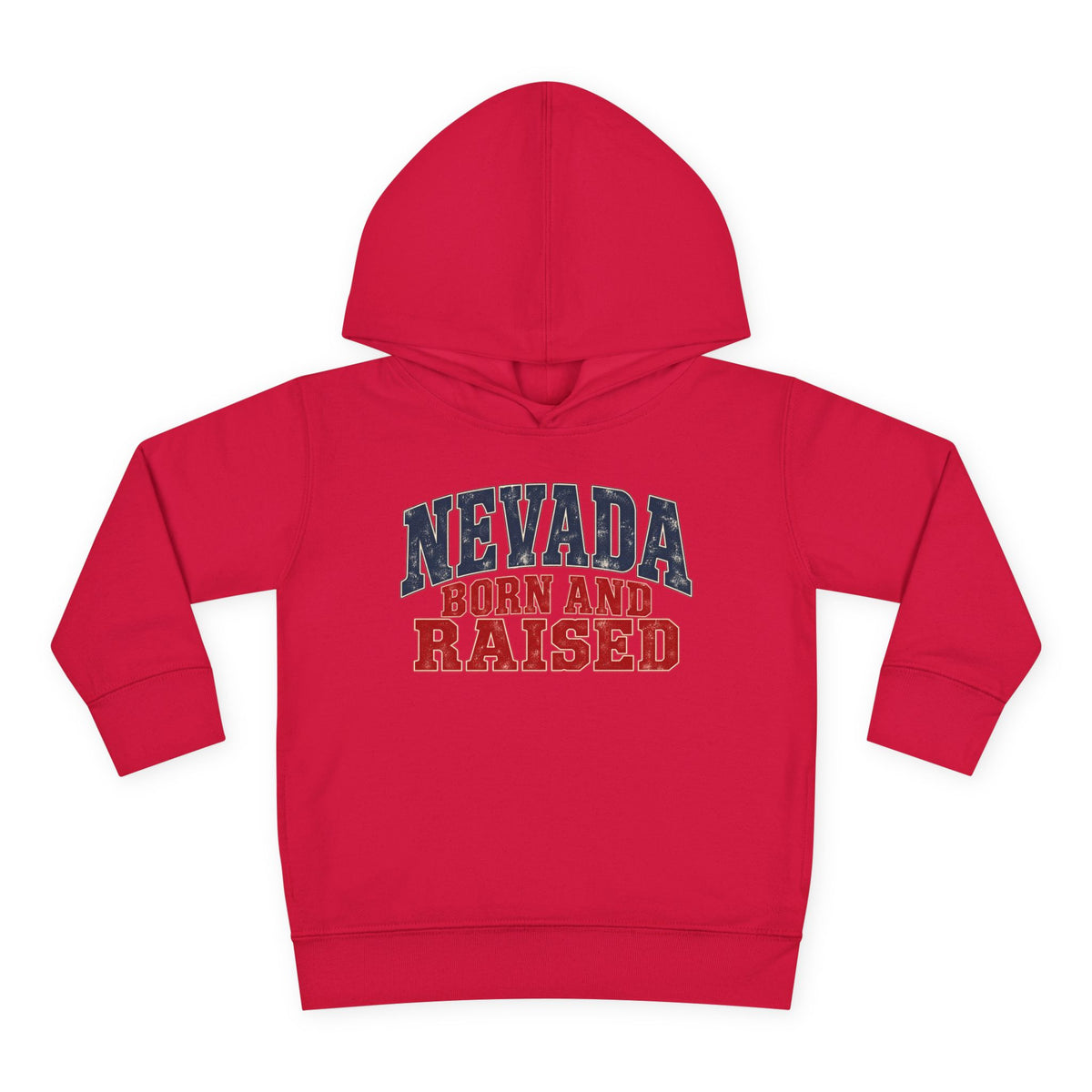 Nevada Born and Raised Desert Heritage Unisex Toddler Pullover Fleece Hoodie
