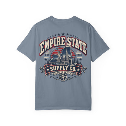 New York Empire State Supply Co. Unisex Comfort Color 1717 Streetwear Graphic Tee