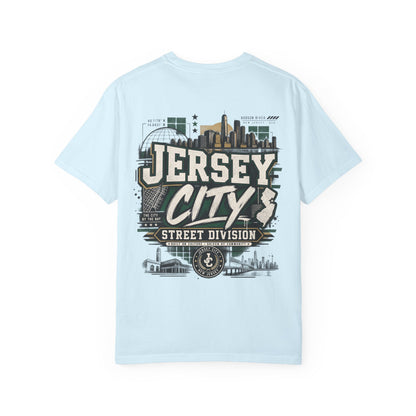 New Jersey City Street Division Unisex Comfort Color 1717 Streetwear Graphic Tee