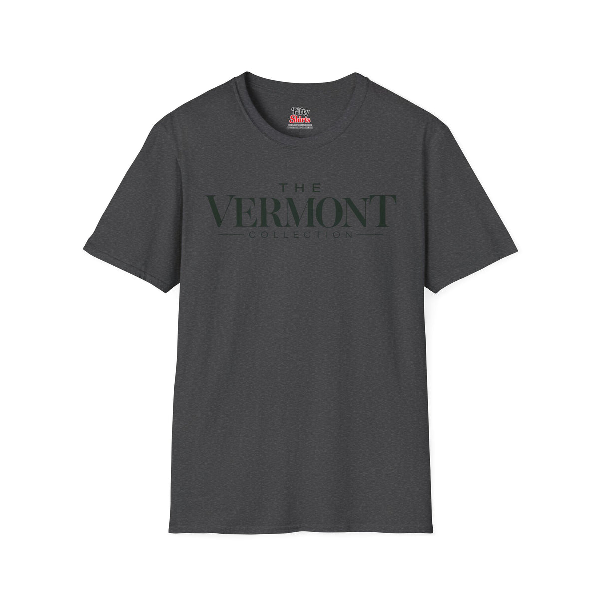 The Vermont Collection Unisex Softstyle T Shirt State Name Graphic Tee