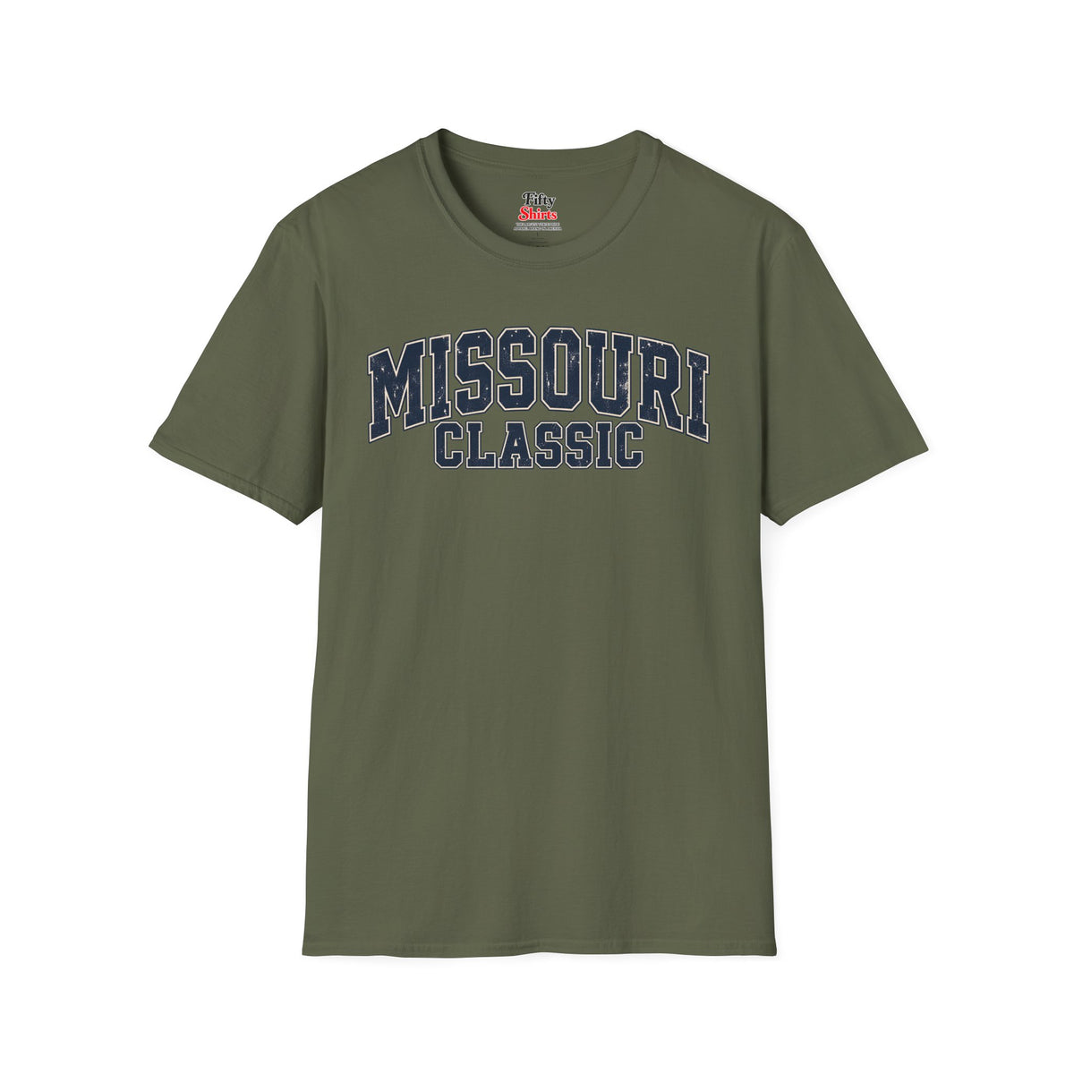 Missouri Classic Unisex Softstyle T Shirt State Name Graphic Tee