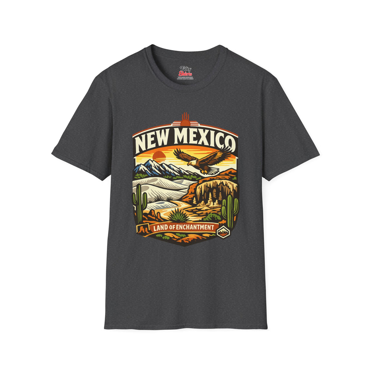 New Mexico Land of Enchantment Adventure Unisex Softstyle T Shirt State Pride Graphic Tee Collections FS03