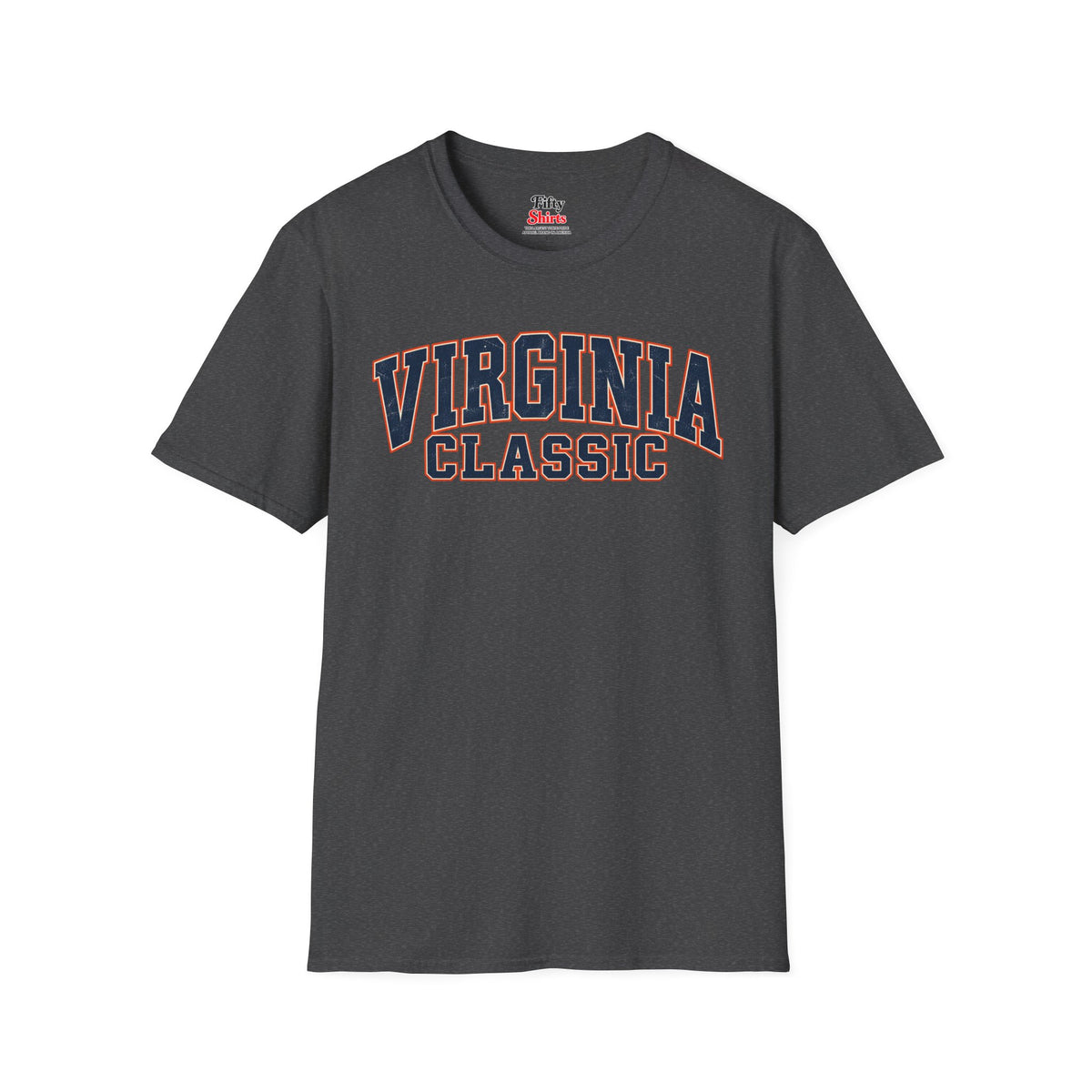 Virginia Classic Unisex Softstyle T Shirt State Name Graphic Tee