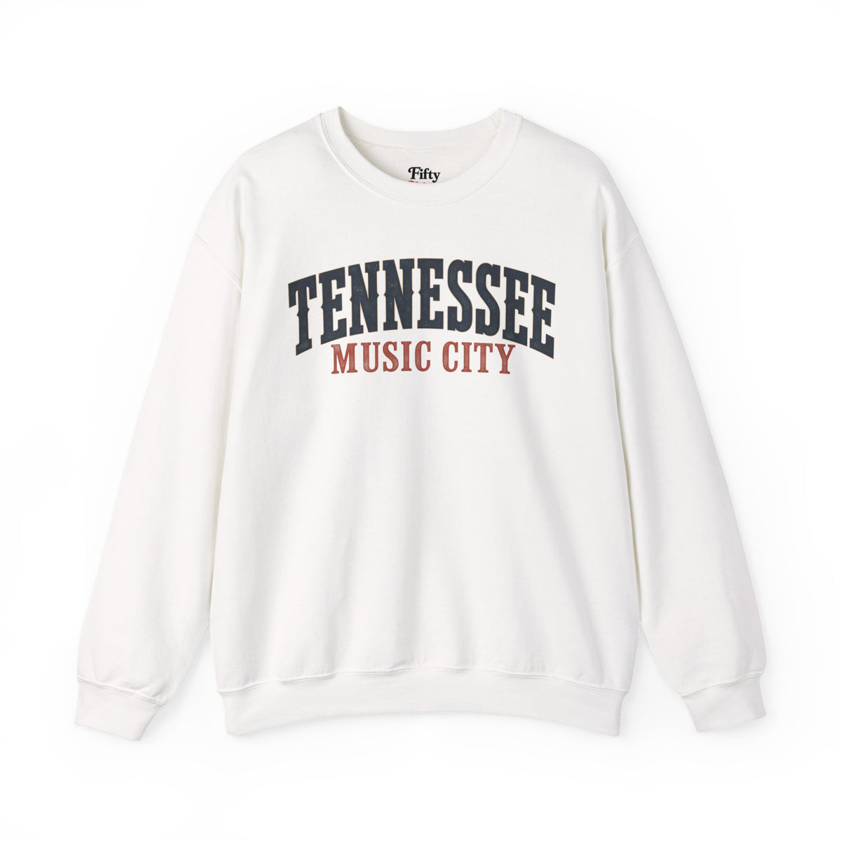 Tennessee Music City Unisex Crewneck Sweatshirt State Name Graphic
