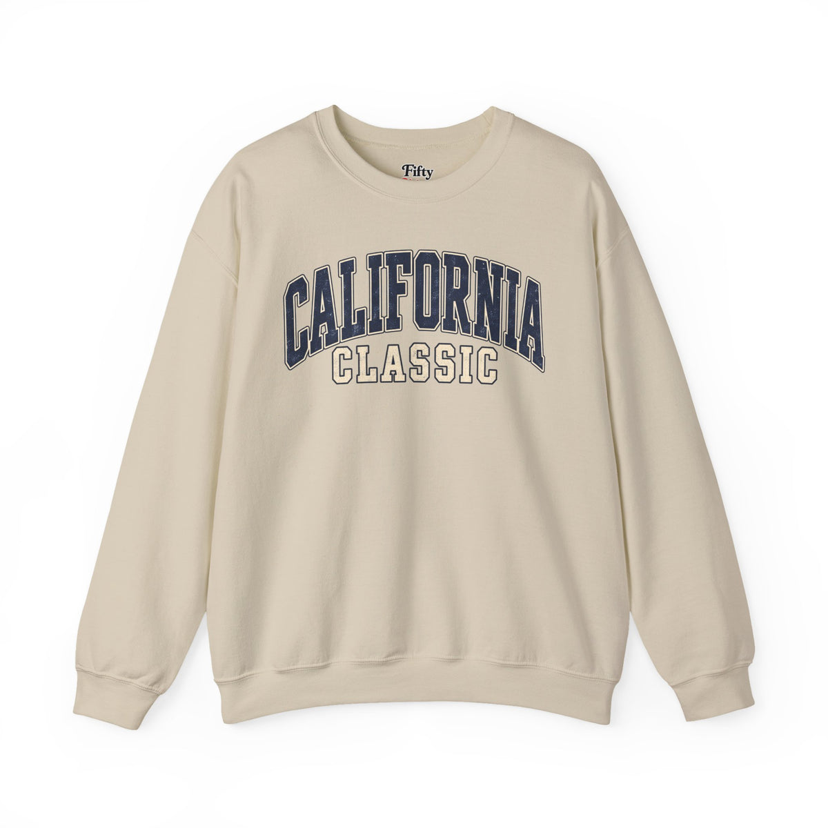 California Classic Unisex Crewneck Sweatshirt State Name Graphic