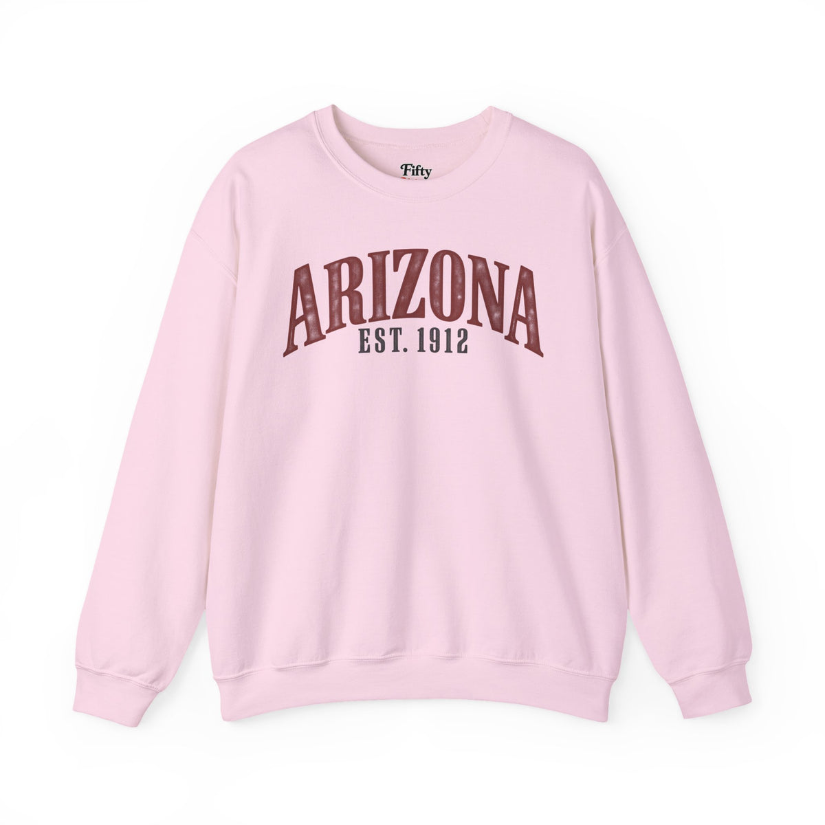 Arizona Est 1912 Unisex Crewneck Sweatshirt State Name Graphic