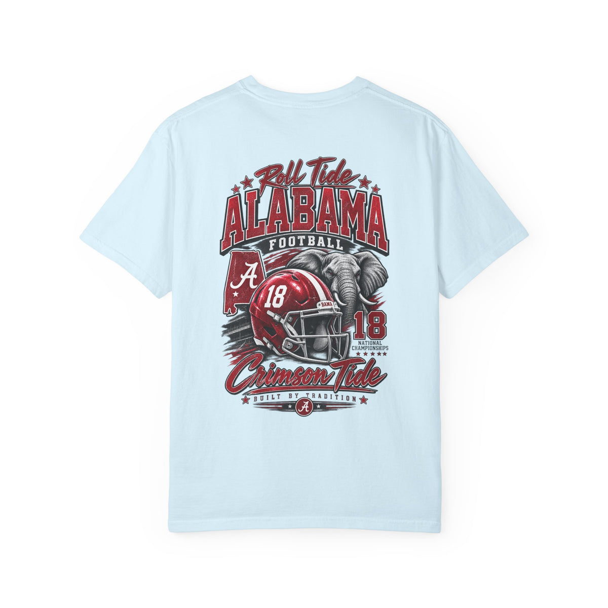 Alabama Football Culture Unisex Comfort Color 1717 Streetwear Graphic Tee