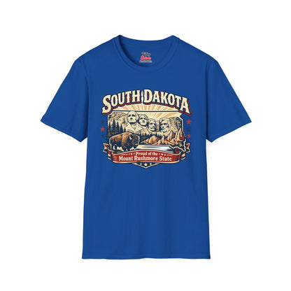 South Dakota State Pride Unisex Softstyle T Shirt State Pride Graphic Tee Collections FS03