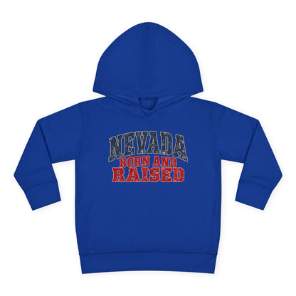 Nevada Born and Raised Desert Heritage Unisex Toddler Pullover Fleece Hoodie