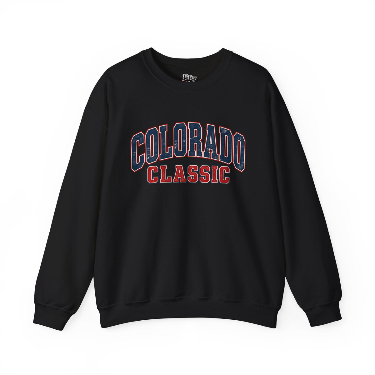 Colorado Classic Unisex Crewneck Sweatshirt State Name Graphic