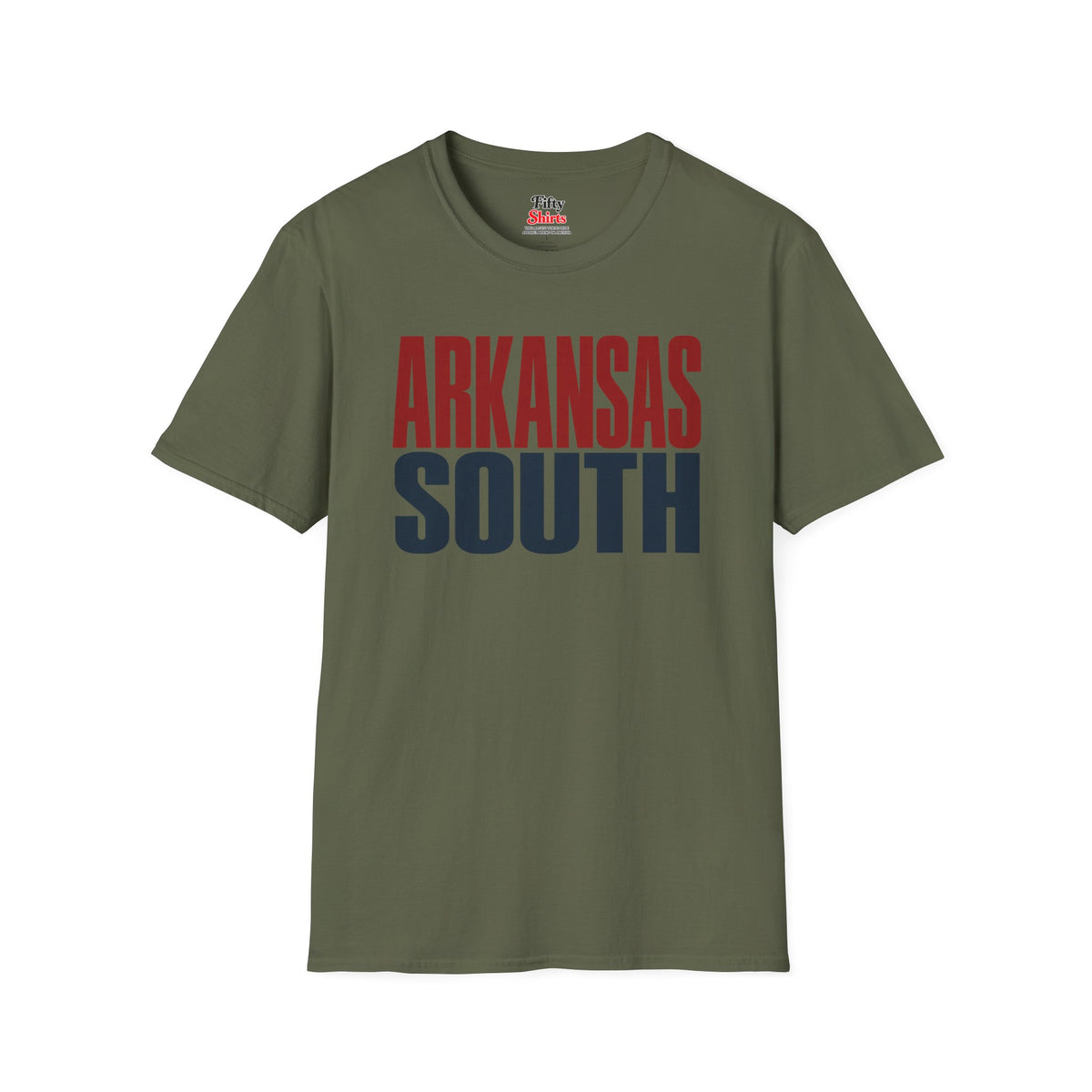 Arkansas South Unisex Softstyle T Shirt State Name Graphic Tee