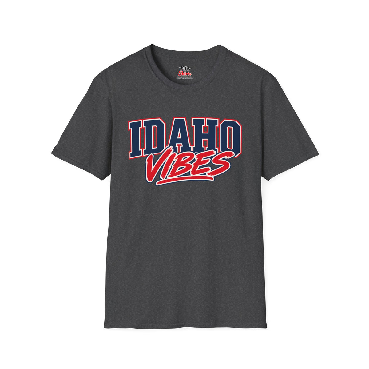Idaho Vibes Unisex Softstyle T Shirt State Name Graphic Tee
