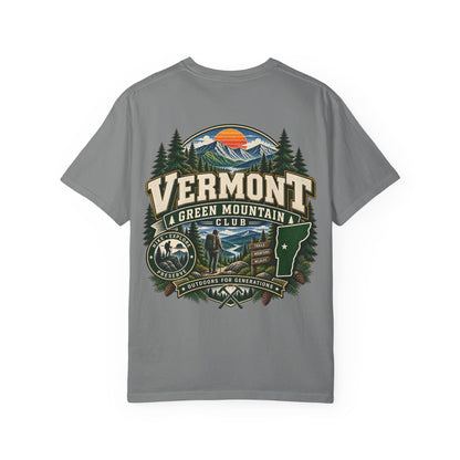 Vermont Green Mountain Club Unisex Comfort Color 1717 Streetwear Graphic Tee