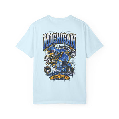 Michigan Street Legacy Unisex Comfort Color 1717 Streetwear Graphic Tee