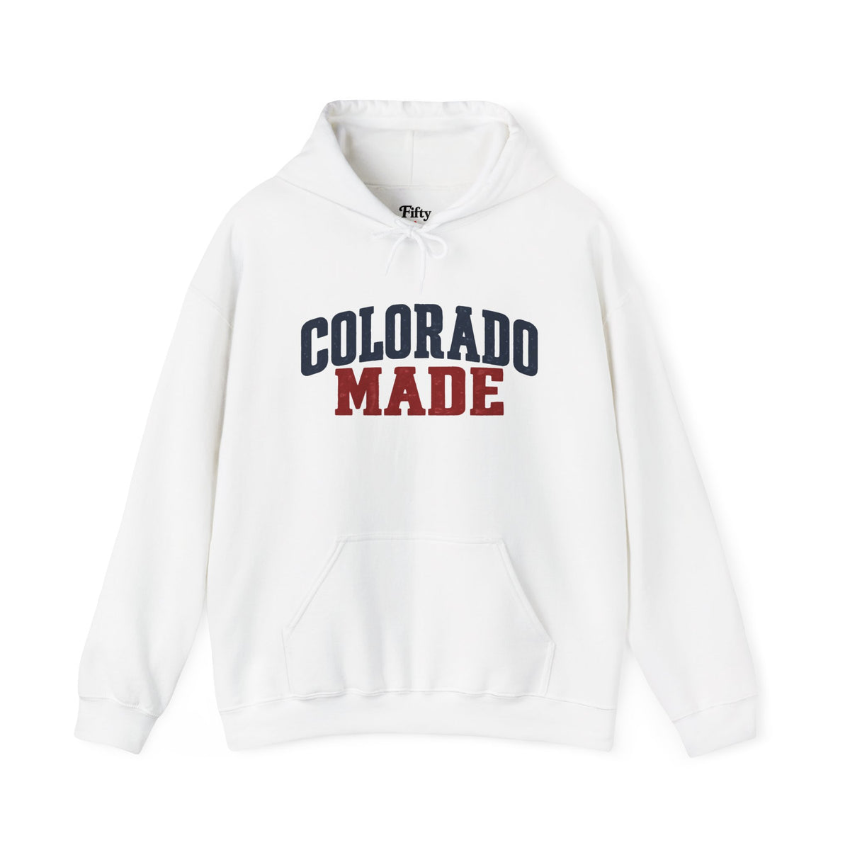 Colorado Made Unisex Hoodie State Name Graphic