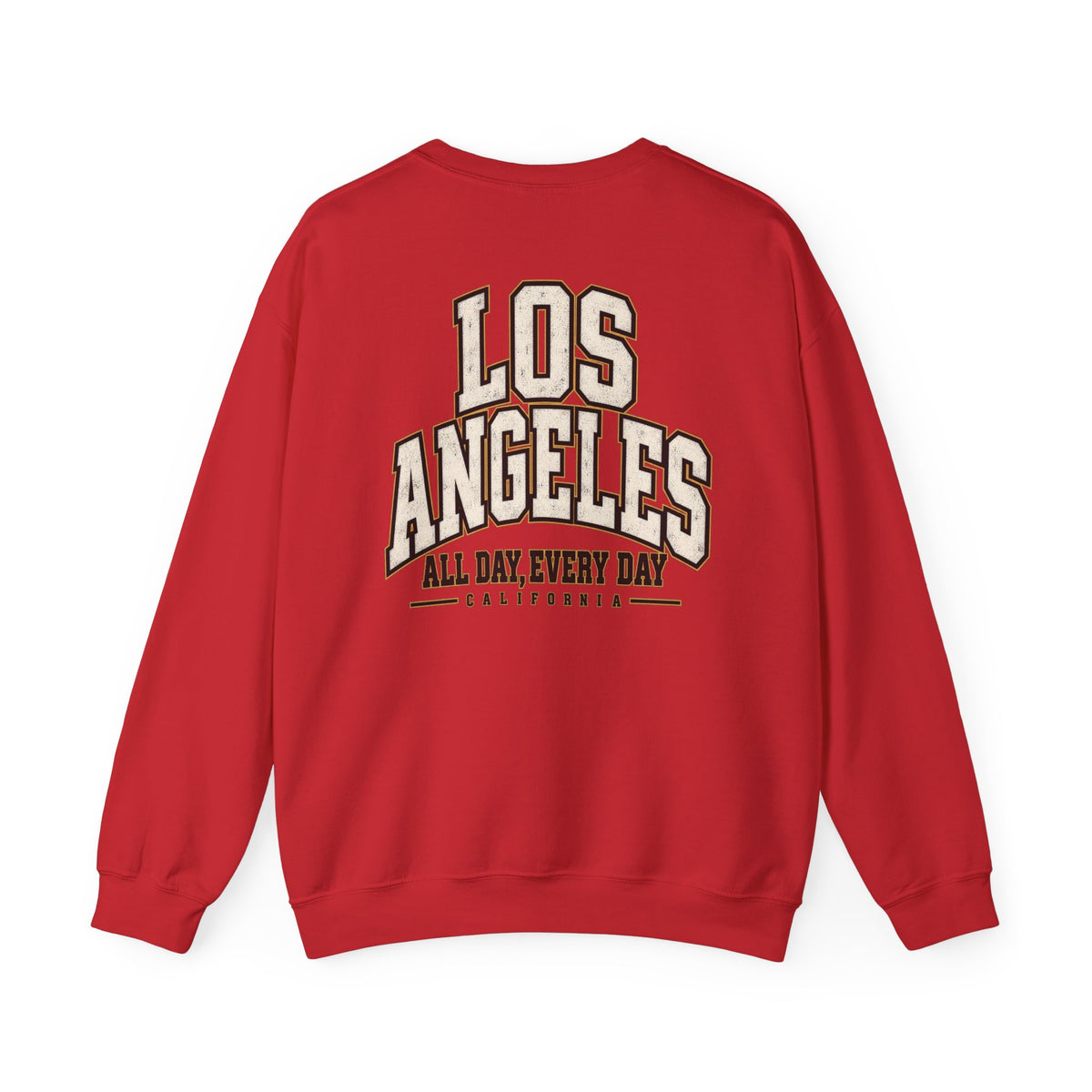 Los Angeles All Day, Everyday Unisex Crewneck Sweatshirt Graphic