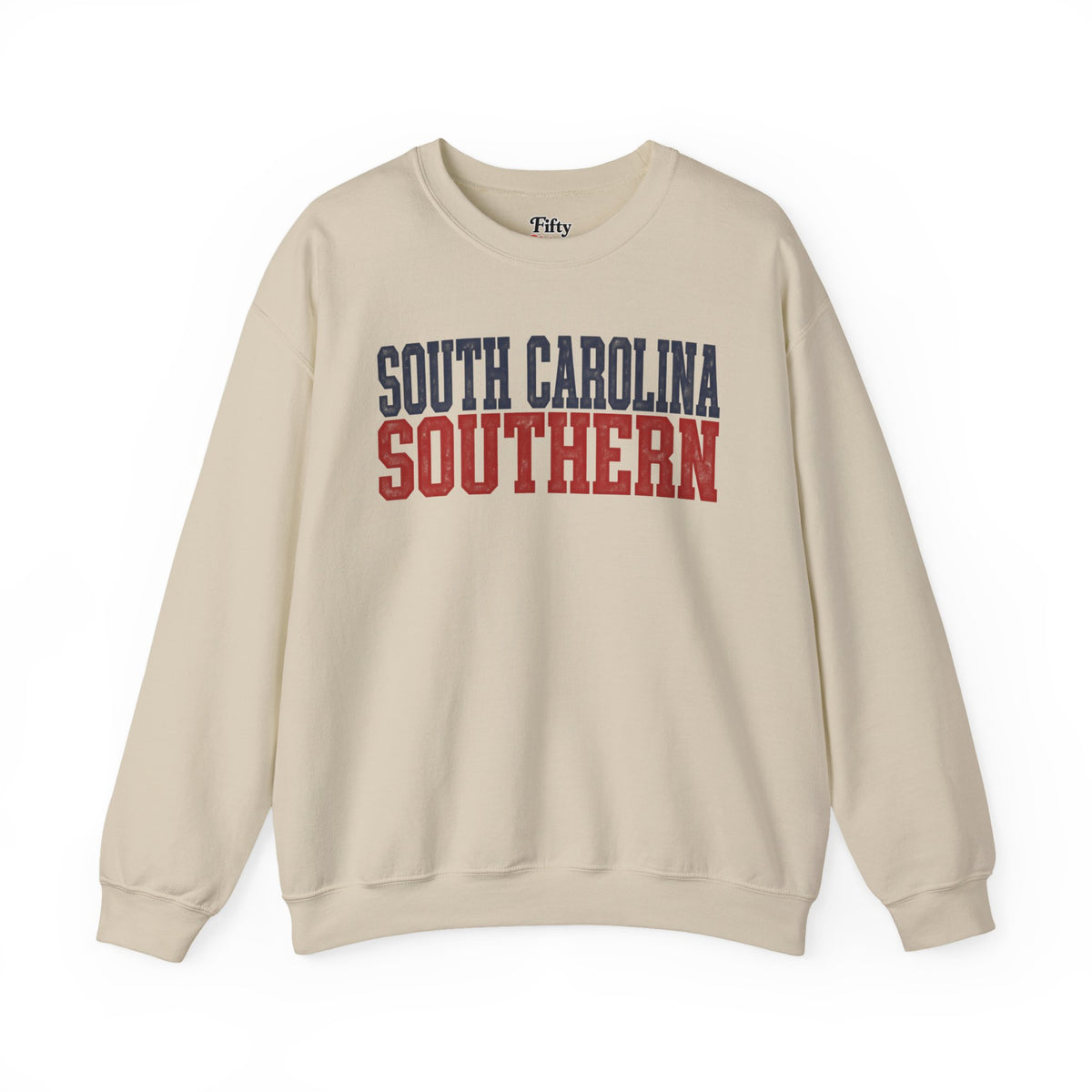 South Carolina Southern Unisex Crewneck Sweatshirt State Name Graphic