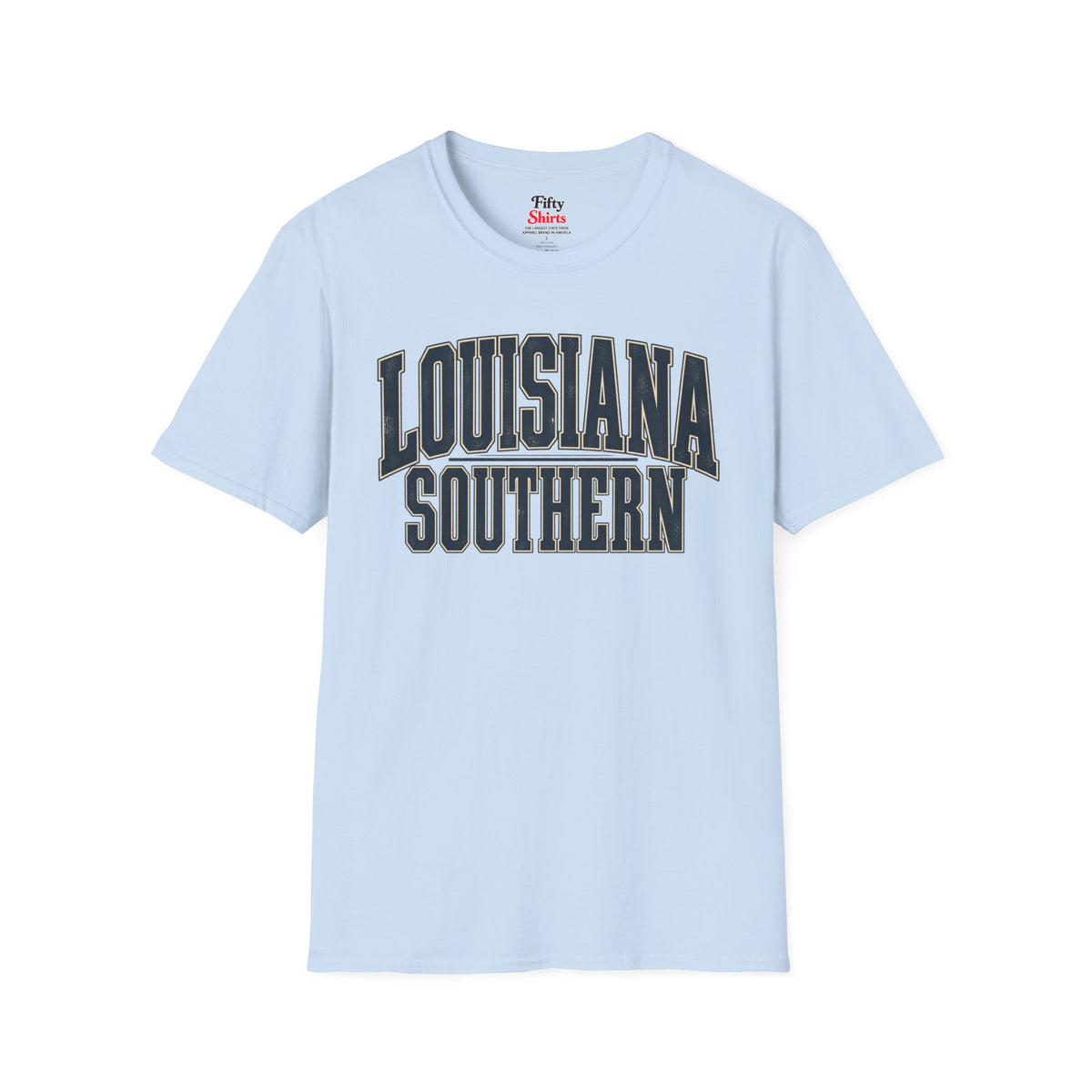 Louisiana Southern Unisex Softstyle T Shirt State Name Graphic Tee