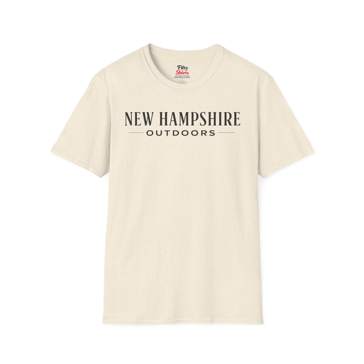 New Hampshire Outdoors Unisex Softstyle T Shirt State Name Graphic Tee