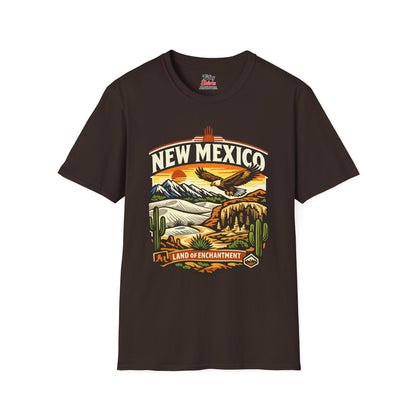 New Mexico Land of Enchantment Adventure Unisex Softstyle T Shirt State Pride Graphic Tee Collections FS03