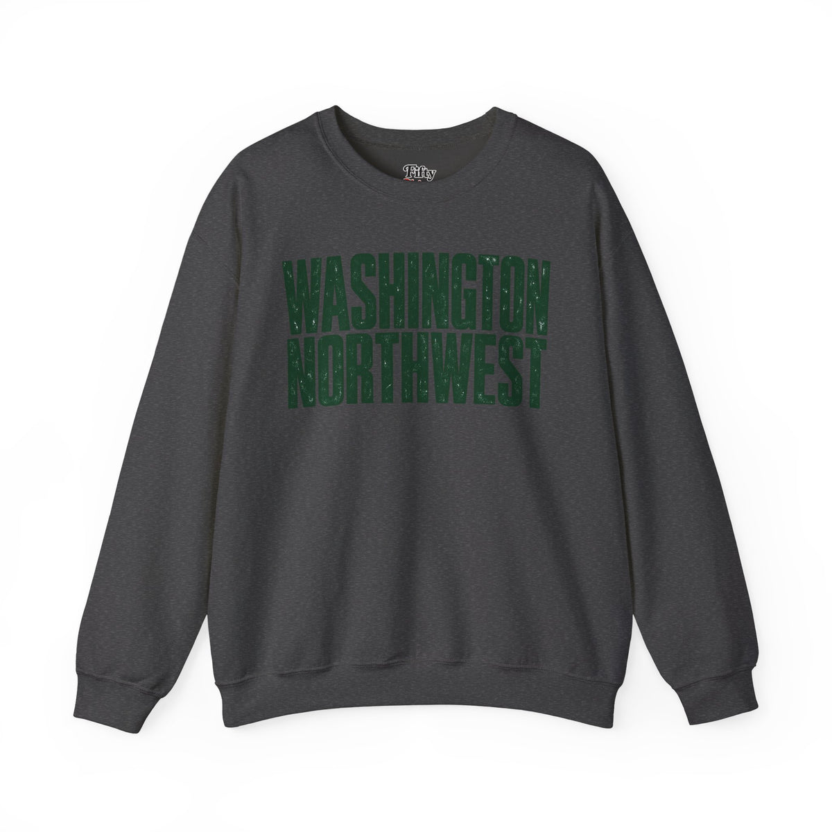 Washington Northwest Unisex Crewneck Sweatshirt State Name Graphic