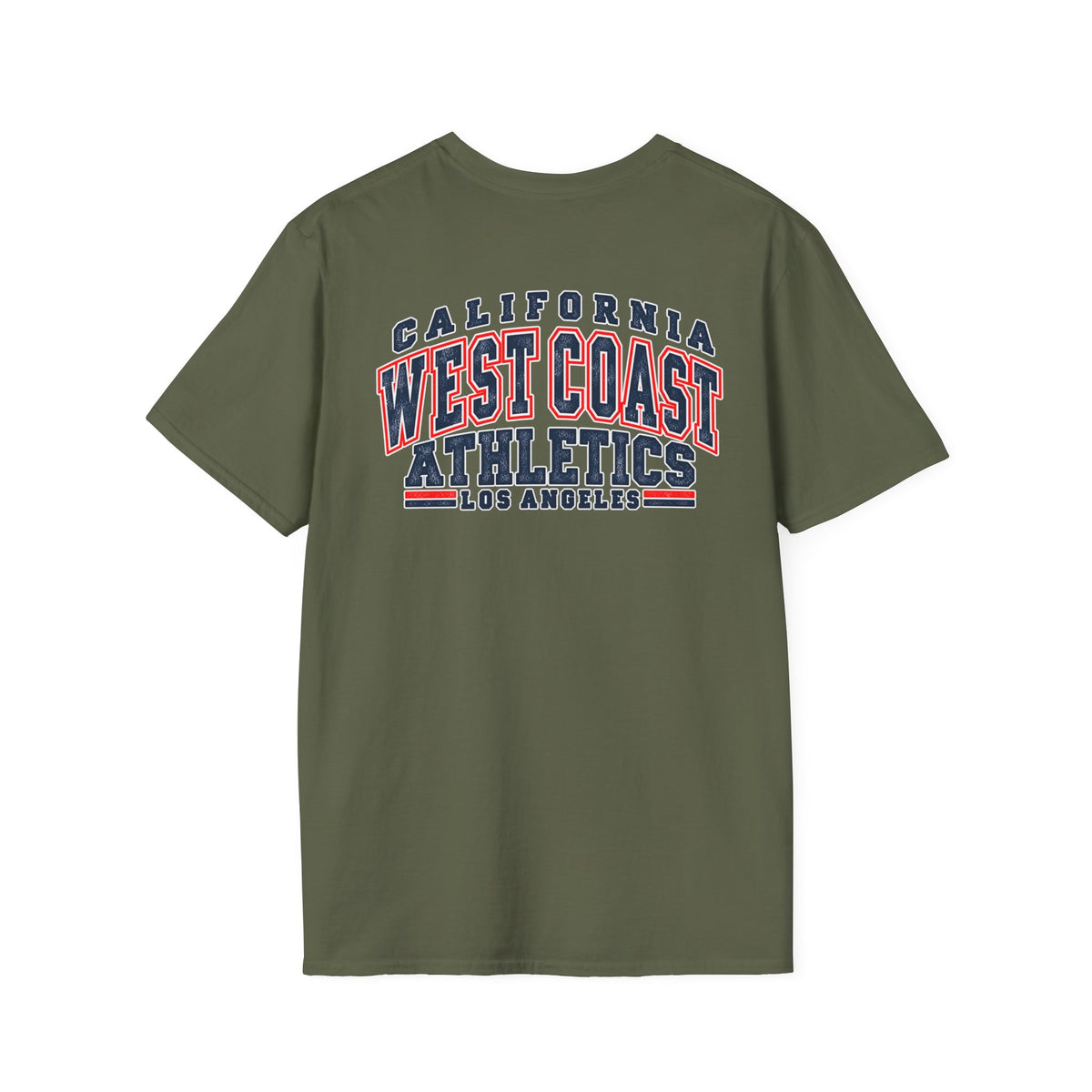 California West Coast Athletics Unisex Softstyle Graphic Tee