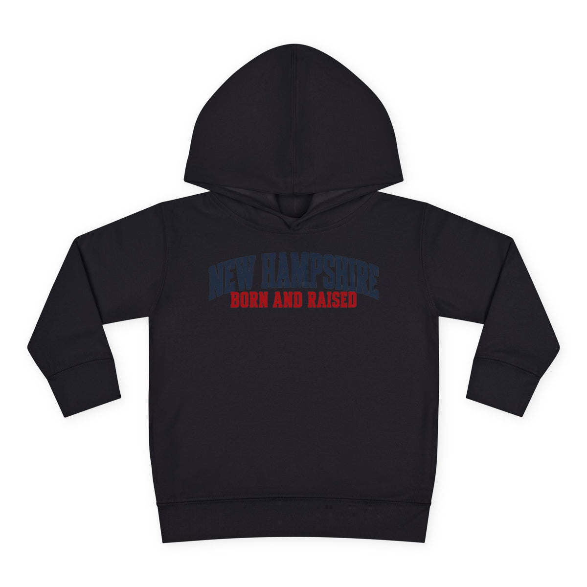 New Hampshire Born and Raised Minimal Heritage Unisex Pullover Fleece Hoodie