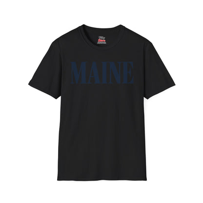 Maine Unisex Softstyle T Shirt State Name Graphic Tee