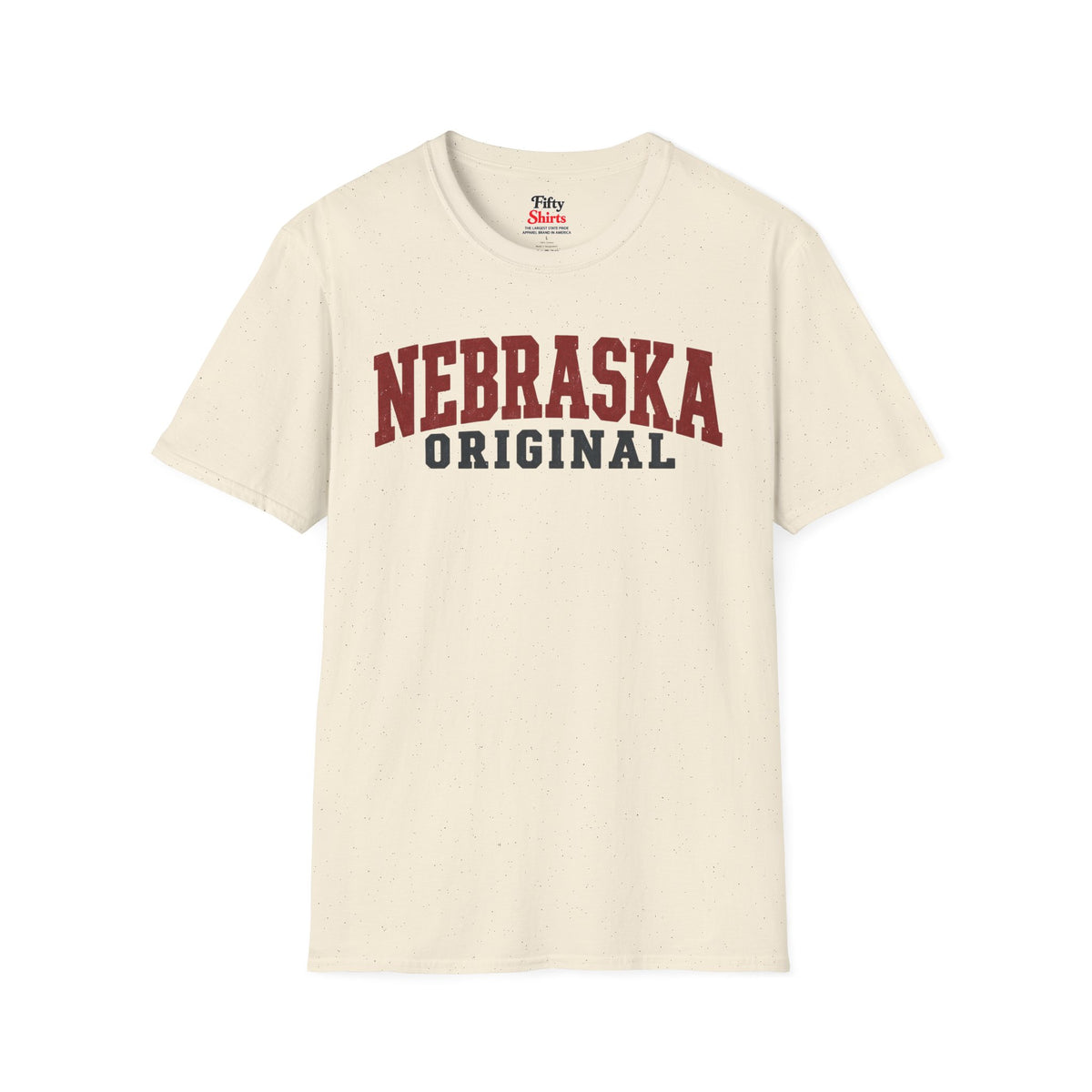 Nebraska Original Unisex Softstyle T Shirt State Name Graphic Tee