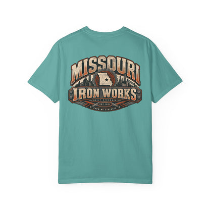 Missouri Iron Works Unisex Comfort Color 1717 Streetwear Graphic Tee
