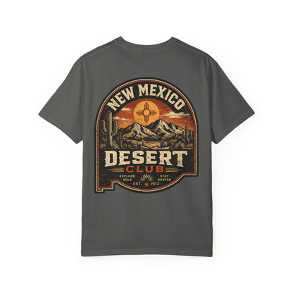 New Mexico Desert Club Unisex Comfort Color 1717 Streetwear Graphic Tee