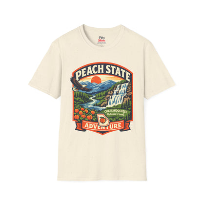 Georgia Peach State Unisex Softstyle T Shirt State Pride Graphic Tee Collections FS03