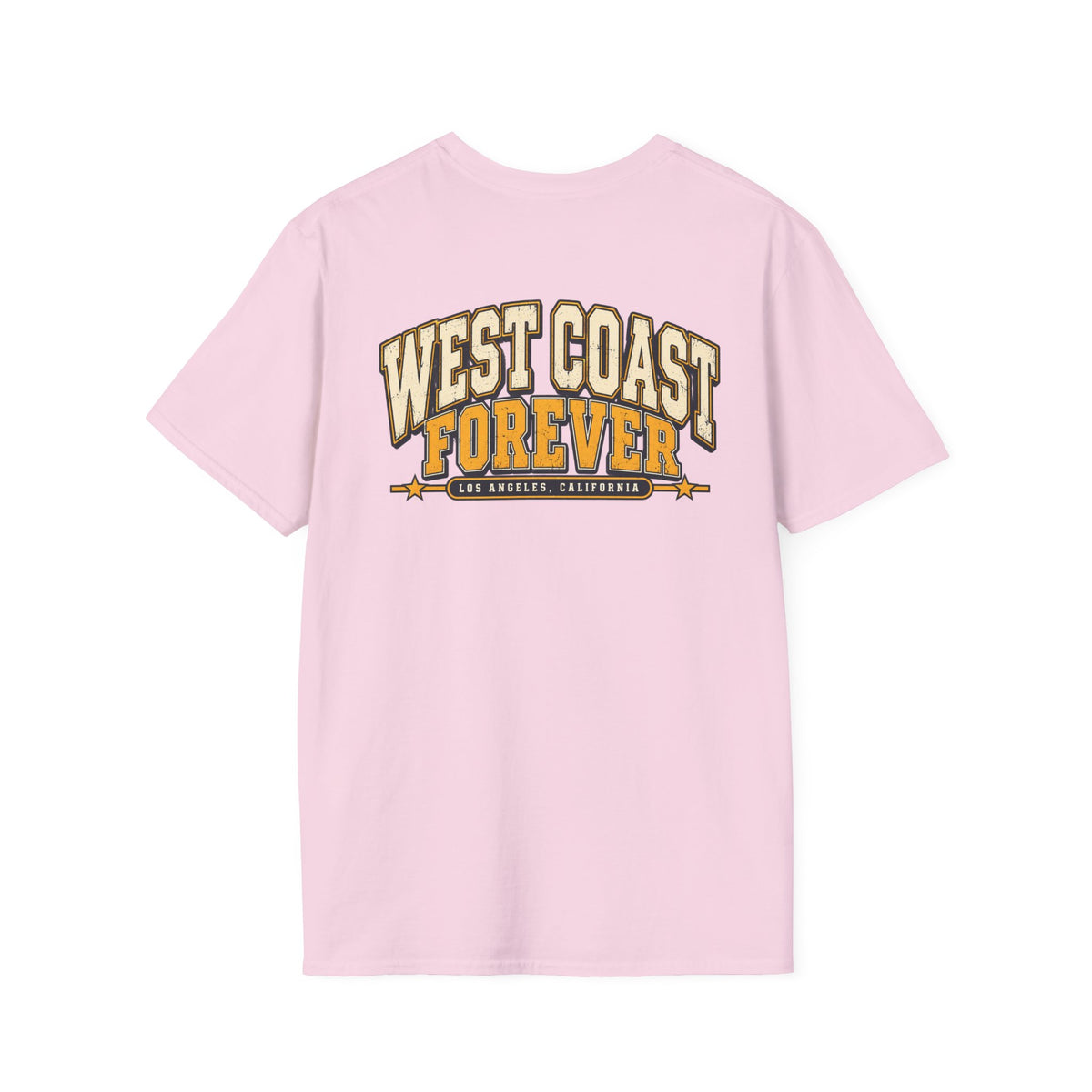 West Coast Forever Los Angeles Unisex Softstyle Graphic Tee