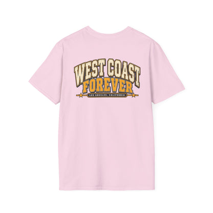 West Coast Forever Los Angeles Unisex Softstyle Graphic Tee