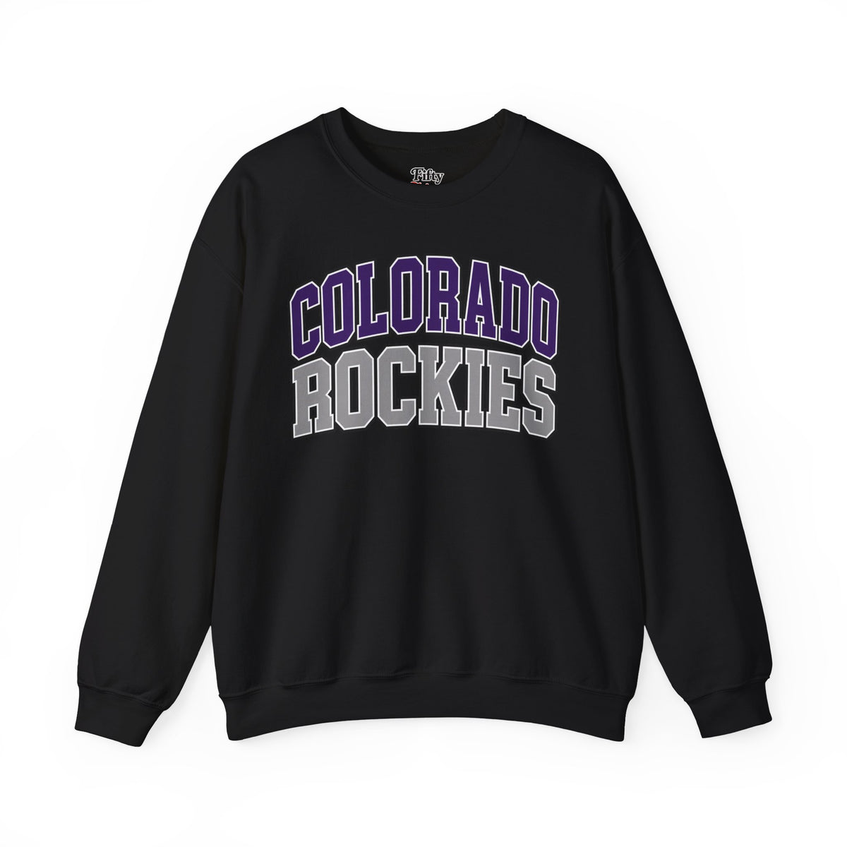 Colorado Rockies Unisex Crewneck Sweatshirt State Name Graphic
