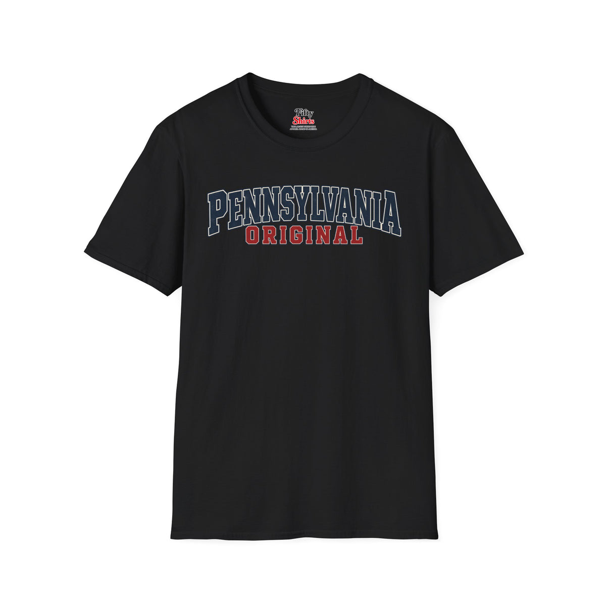 Pennsylvania Original Unisex Softstyle T Shirt State Name Graphic Tee