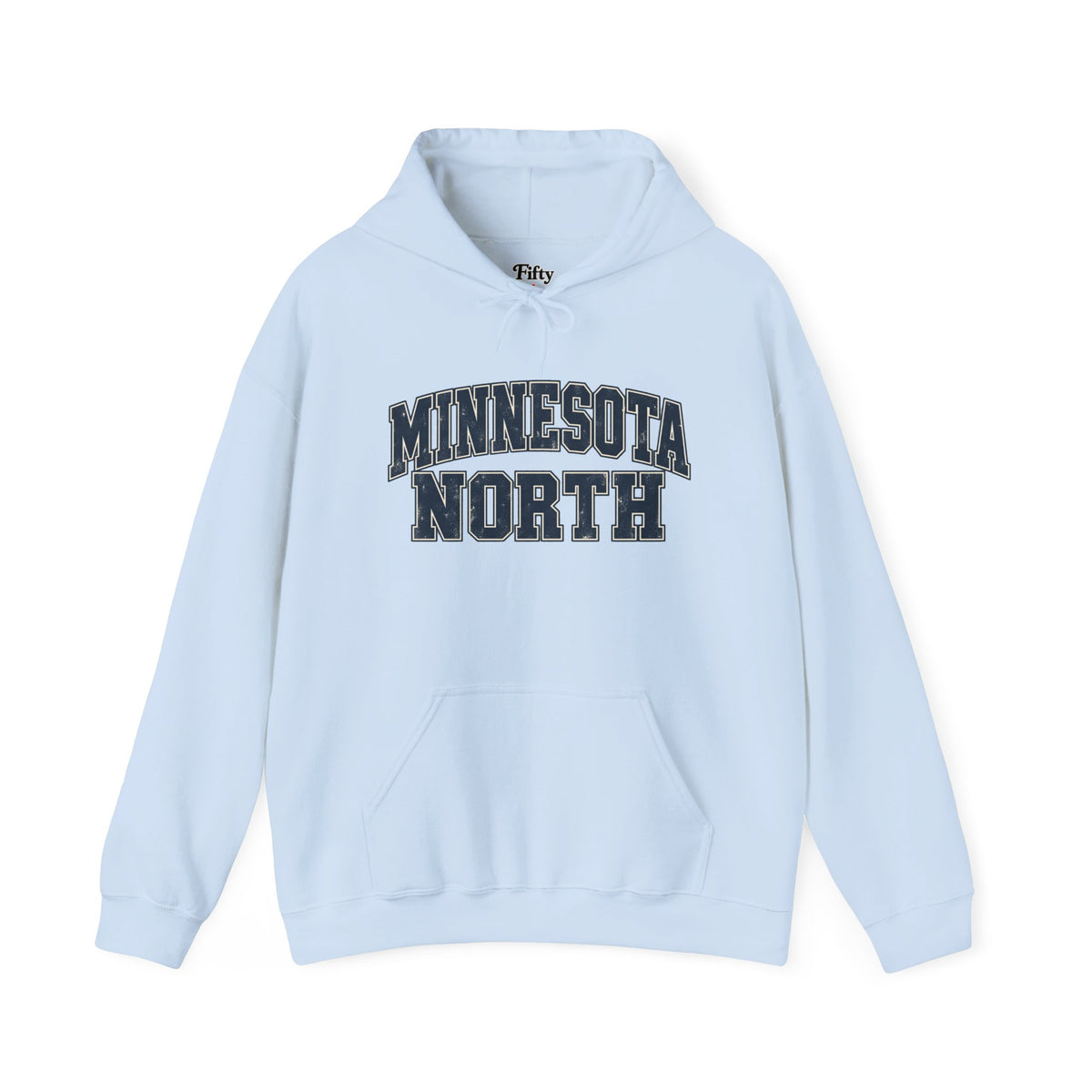 Minnesota North Unisex Hoodie State Name Graphic